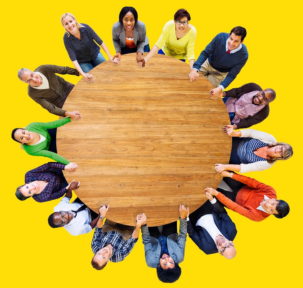 Diversity Group of Business People Teamwork Support Concept