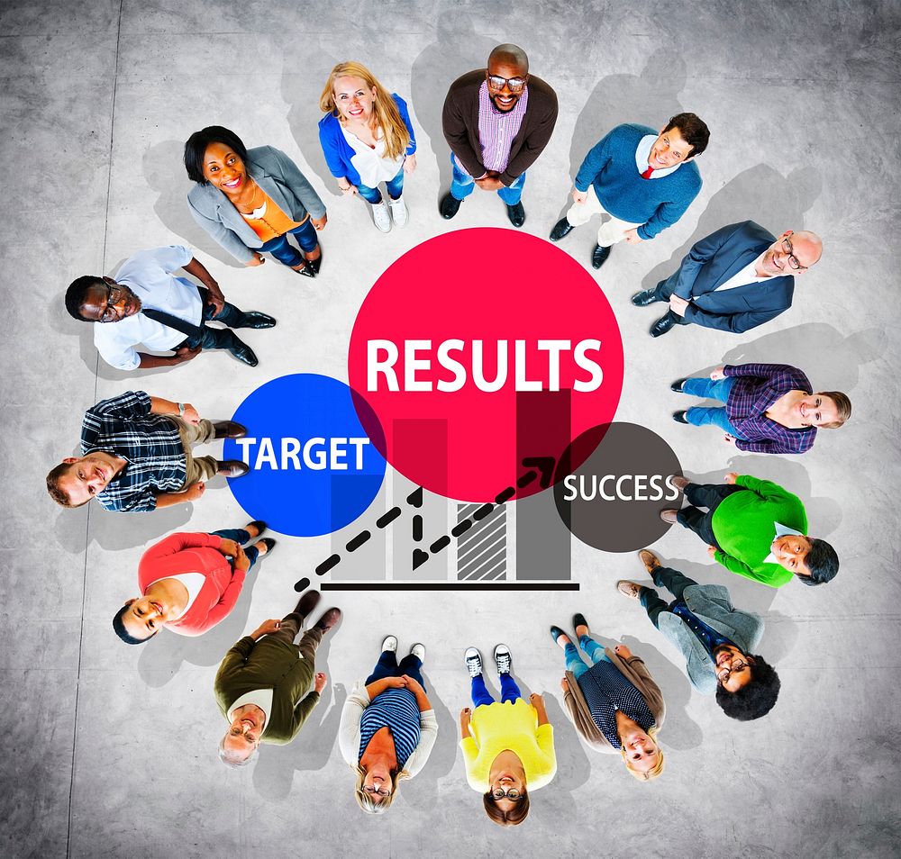Results Target Success Planning Strategy Progress Concept