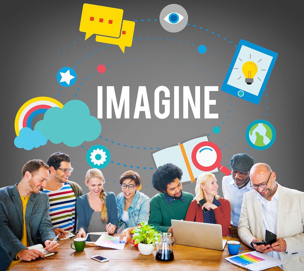 Imagine Imagination Ideas Innovate Thinking Concept