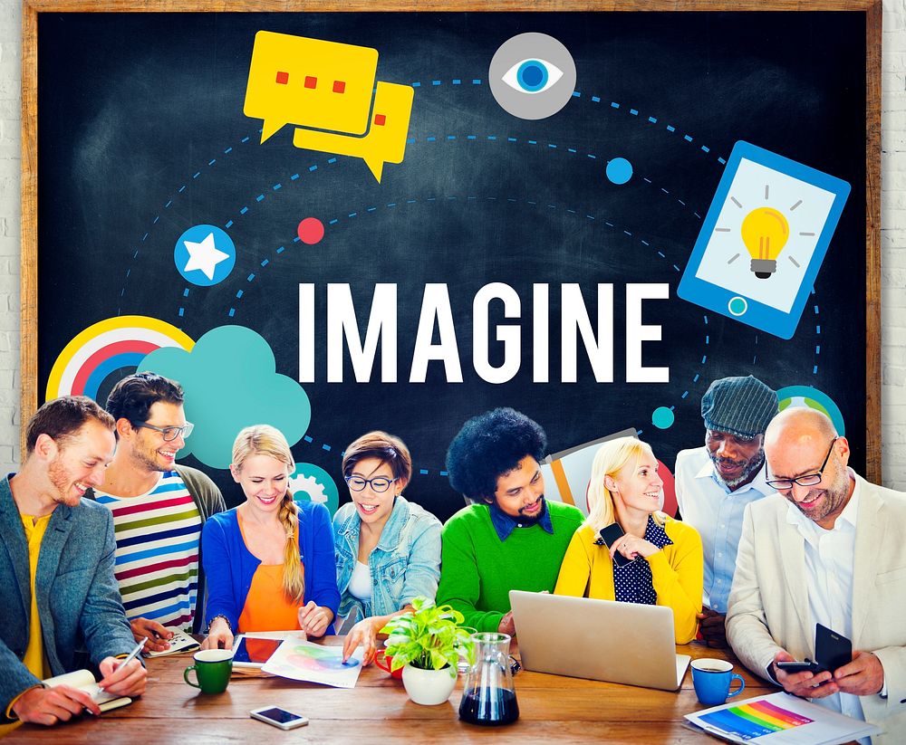 Imagine Imagination Ideas Innovate Thinking Concept