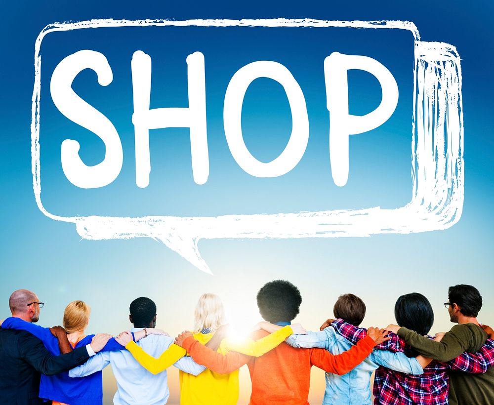 Shop Shopping Department Marketing Commerce Concept