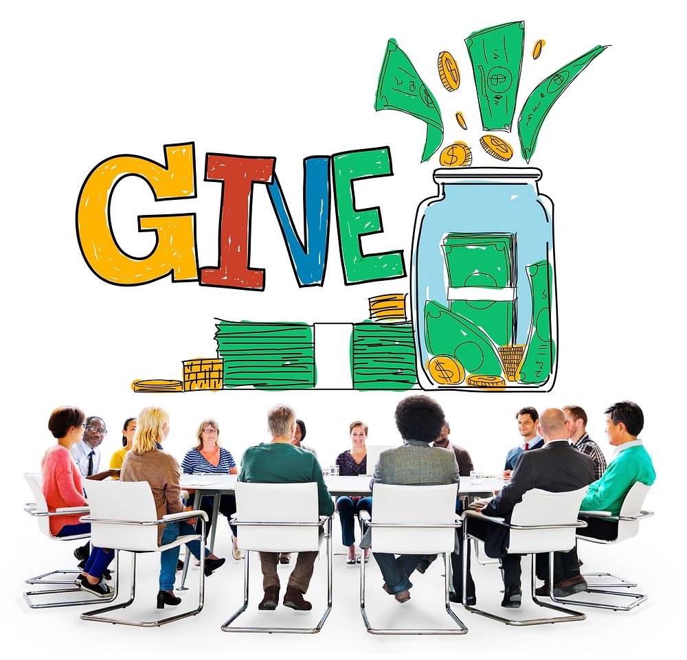 Give Help Donation Charity Volunteer Concept