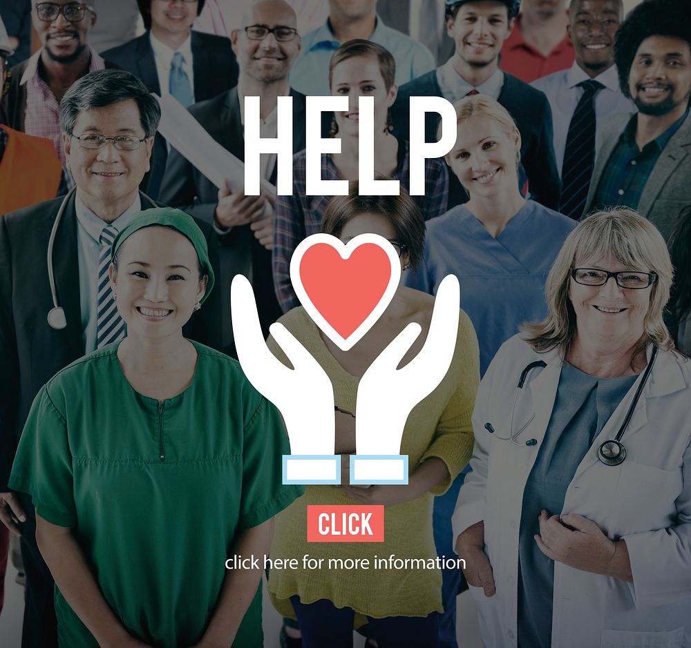 Help Charity Organization Social Help Concept