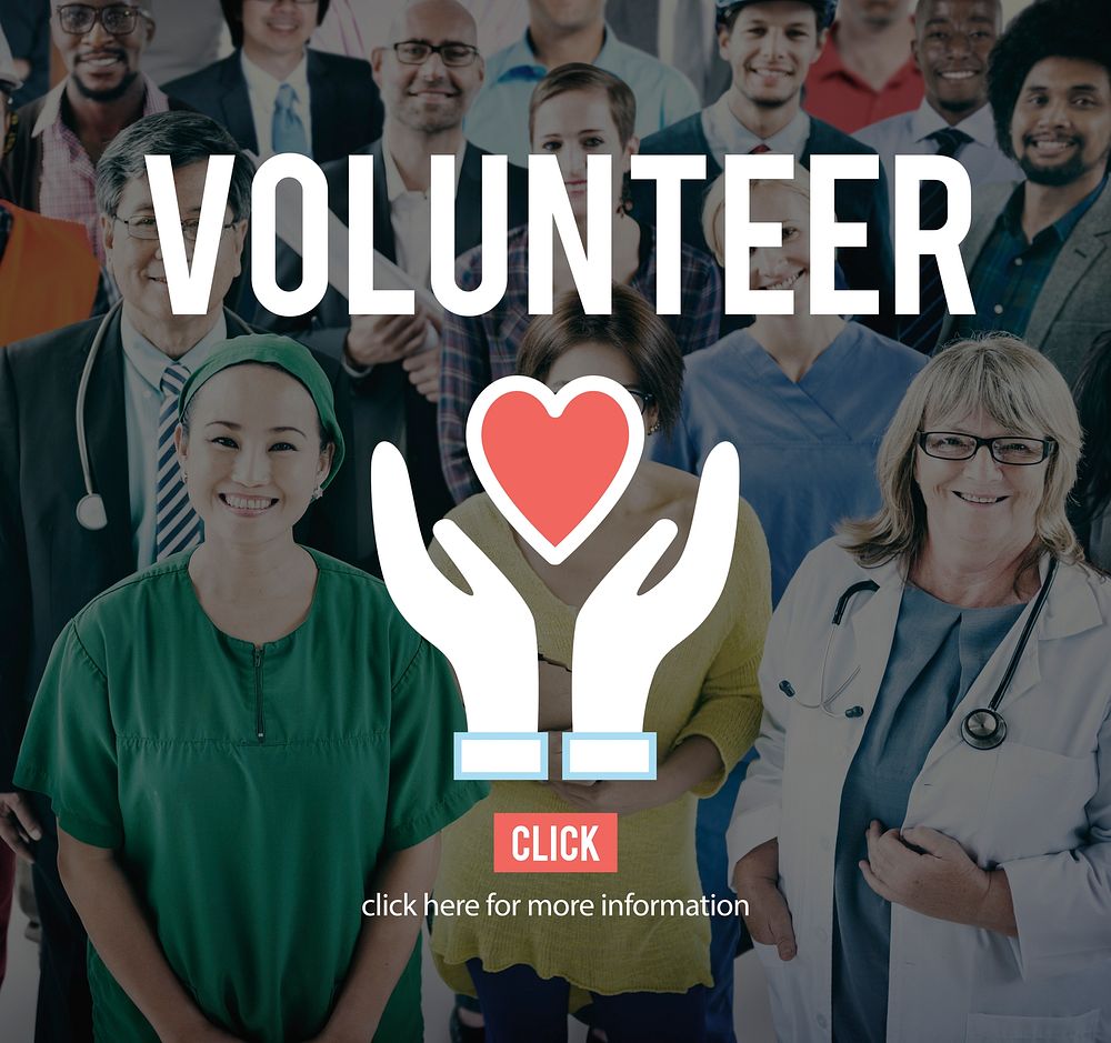 Volunteer Organization Social Help Support Concept