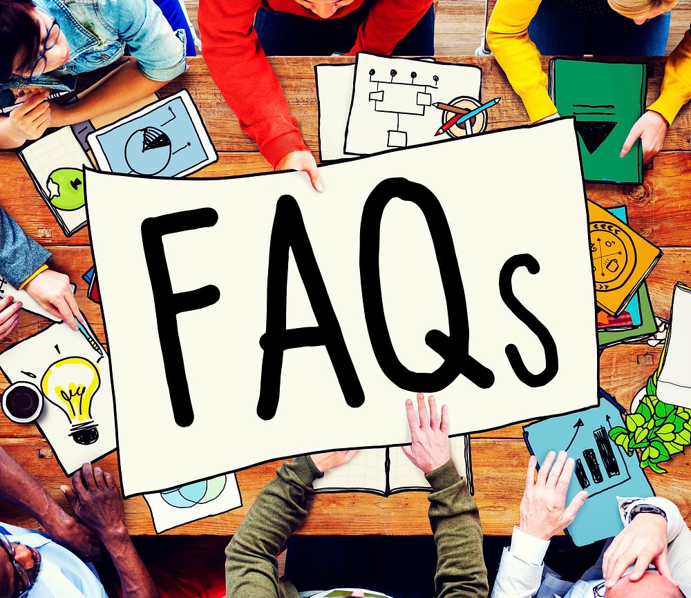 FAQs Frequently Asked Question Service Support Concept