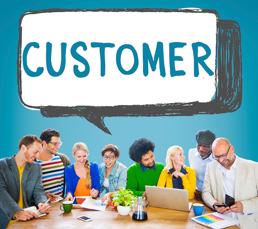 Customer Purchaser Satisfaction Consumer Service Concept