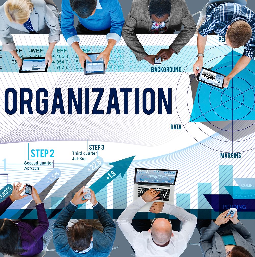 Organization Management Collaboration Team Structure | Free Photo ...