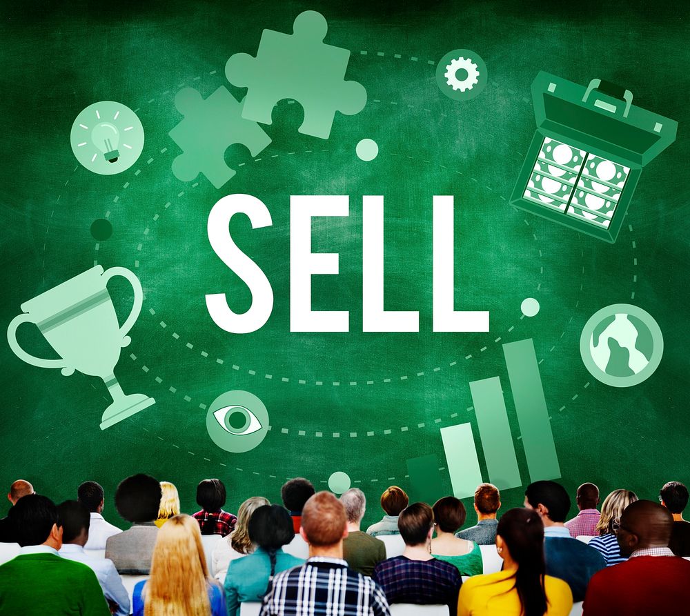 Sell Earning Money Payment Purchasing Concept