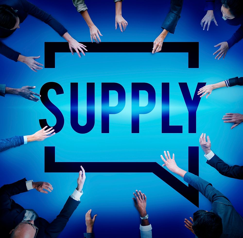 Supply Stock Marketing Logistic Distribution Business Concept