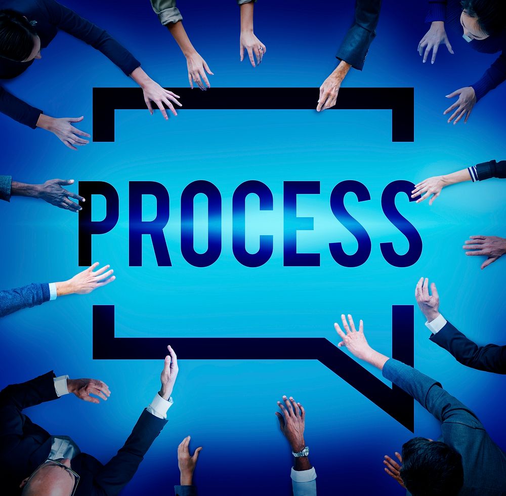 Process Determination Evaluate Improvement Steps Concept