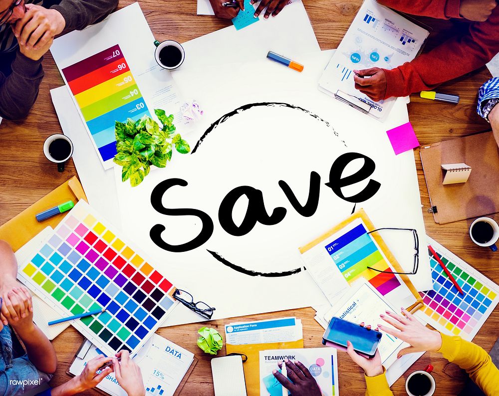 Save Saving Economy Accounting Money Concept