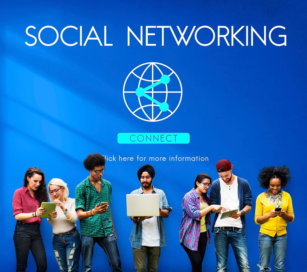 Social Networking Technology Internet Connect Concept