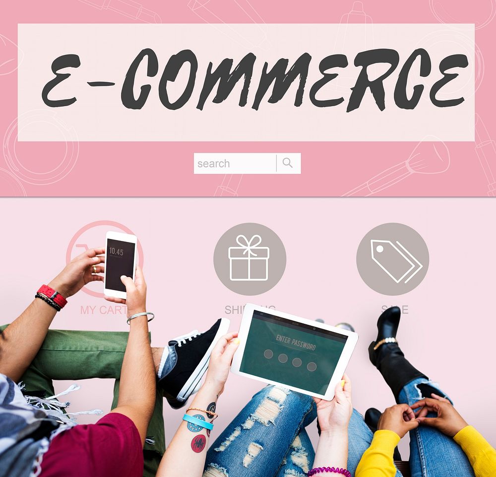 E-commerce Buy Online Internet Shopping Store Concept