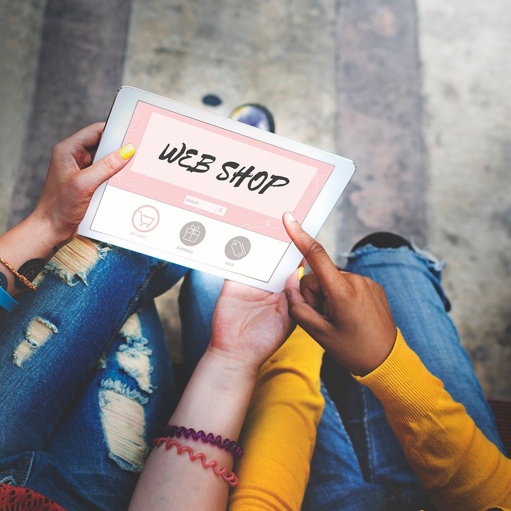 Web Shop Buy Online Internet Shopping Store Concept