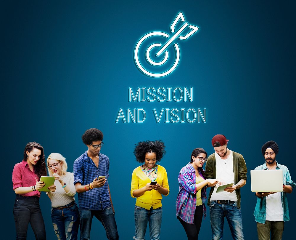 Target Mission vision Business Goal Aim Concept