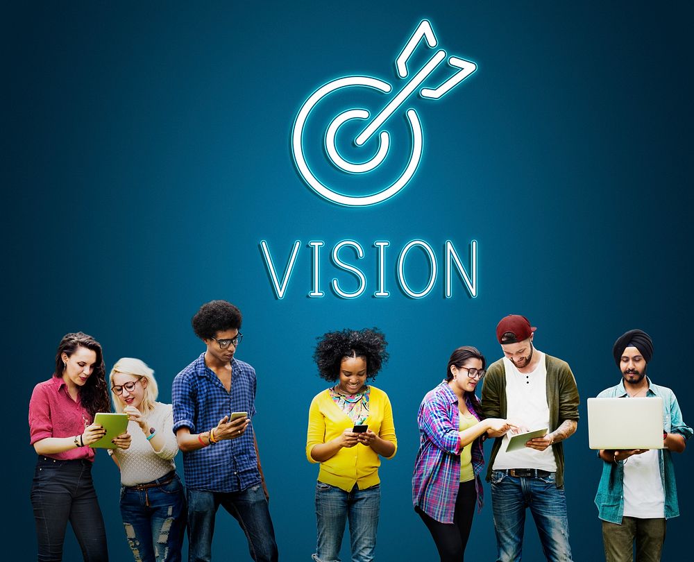 Target Mission vision Business Goal Aim Concept