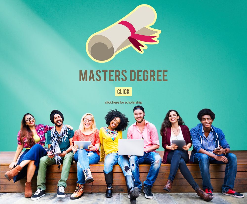 Master's Degree Knowledge Education Graduation Concept