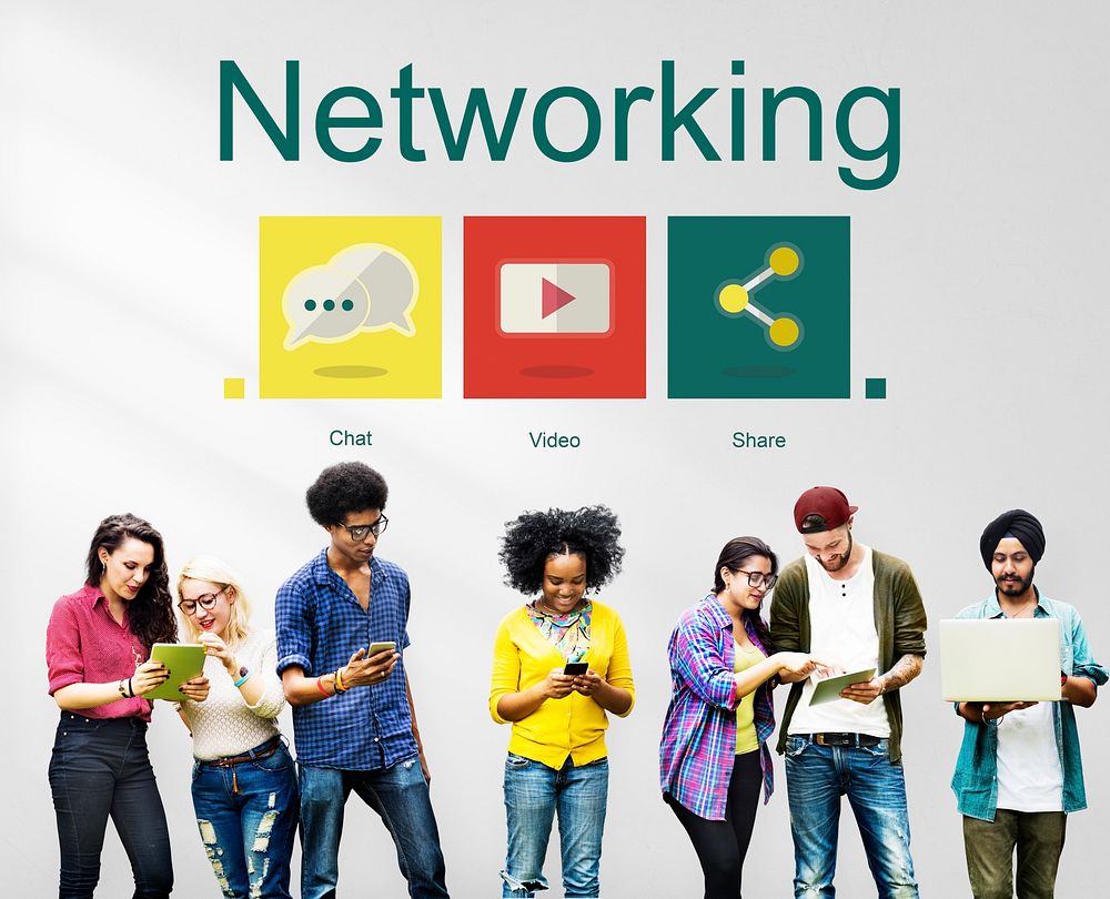 Networking Blog Connection Internet Concept
