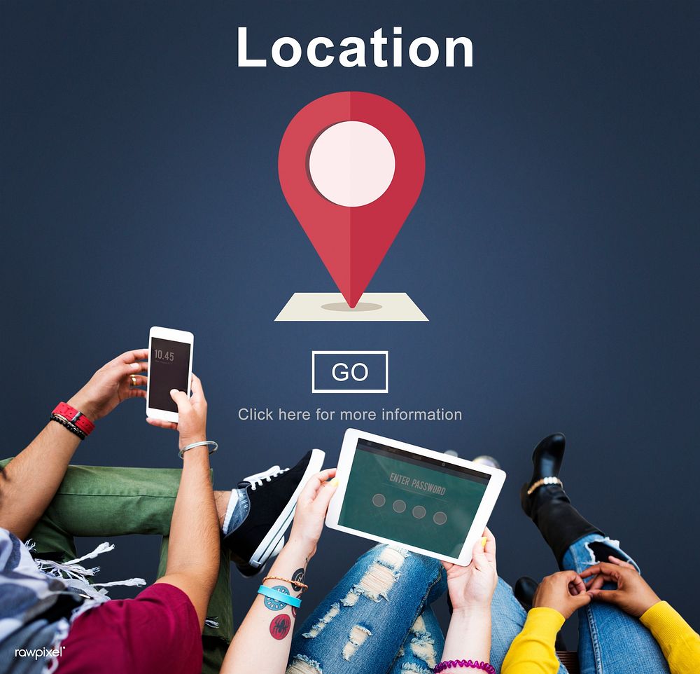 Location Navigation Information Direction Destination Concept