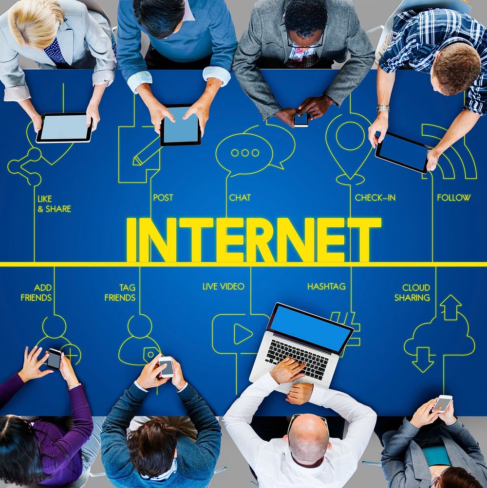 Blog Internet Networking Connect Communication Concept