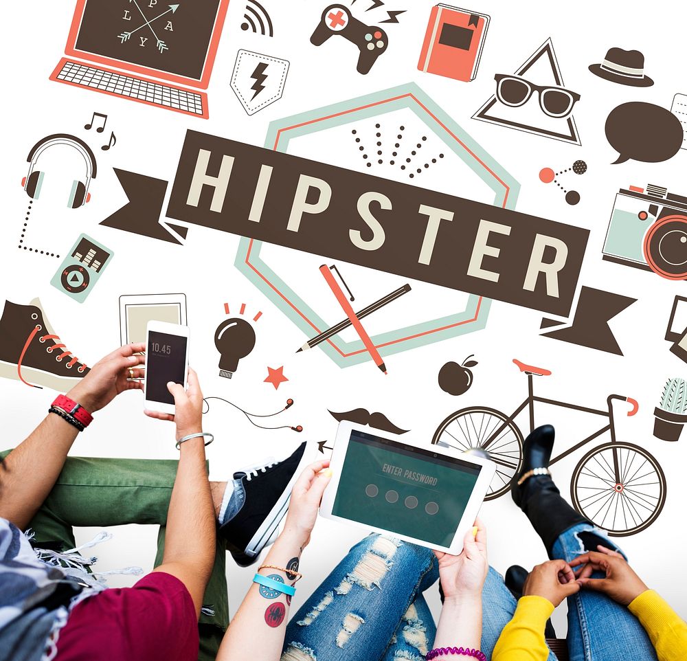 Hipster Lifestyle Style Retro Indie Concept
