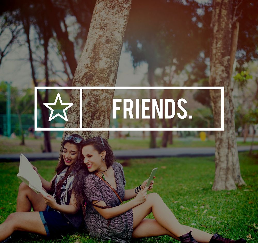 Friends Friendship Friendly Gang Group Concept