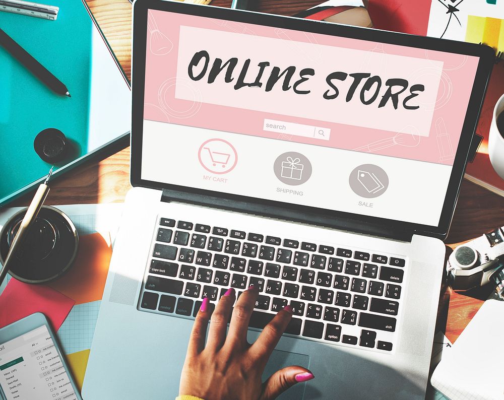 Online Store Internet Shopping Concept