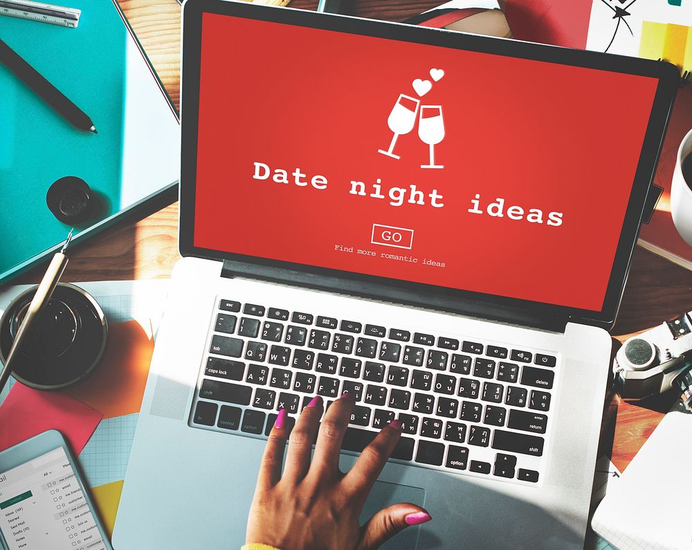 Date Night Ideas Valentine Romance Heart Dating Concept