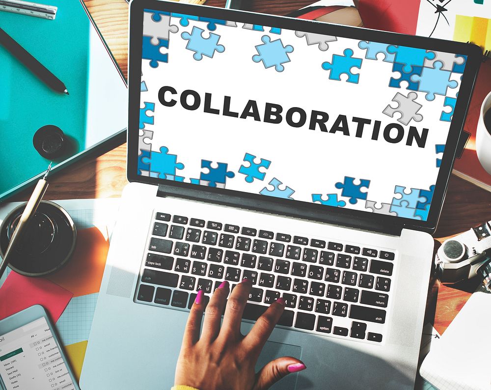 Collaboration Group Team Partnership Teamwork Concept
