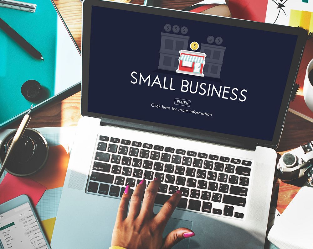 Small Business Entrepreneur Investment Marketing Management Concept
