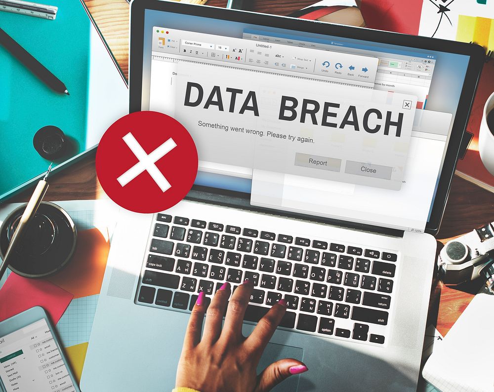 Data Breach Security Confidential Cybercrime Concept