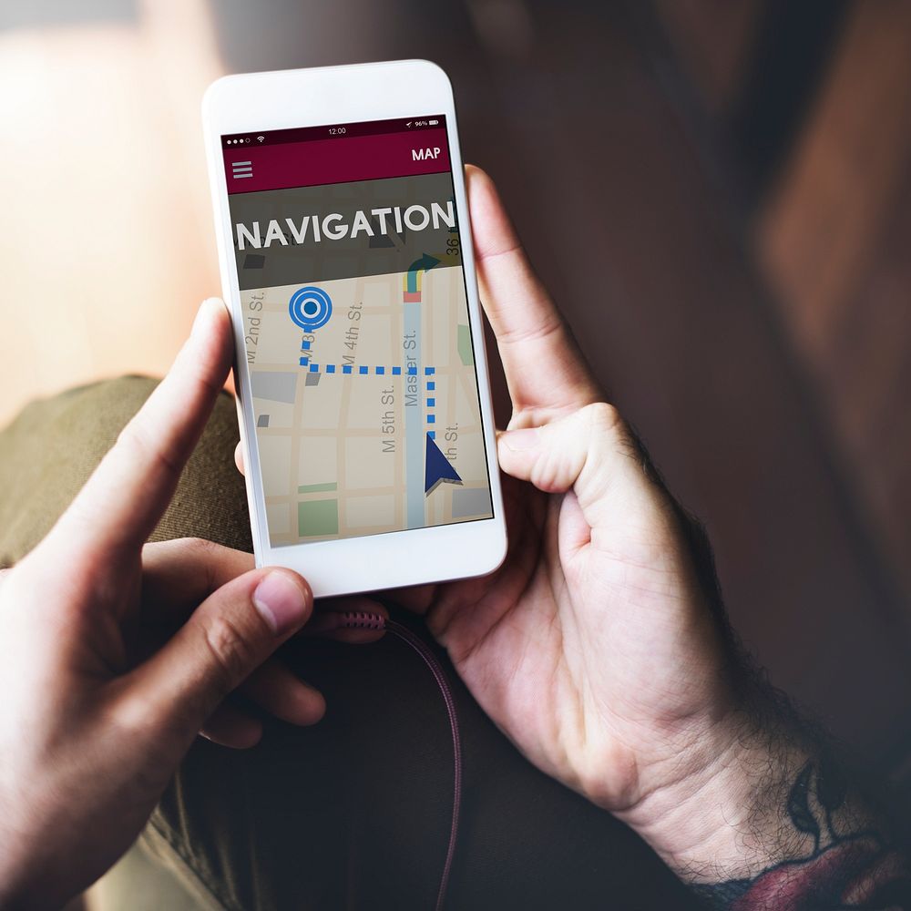 Navigation Location Travel Search Trip Concept