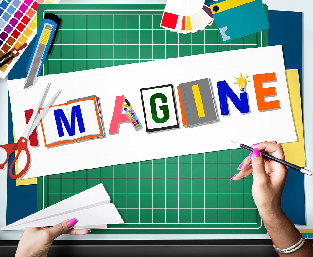 Imagine Planning Creative Imagination Concept