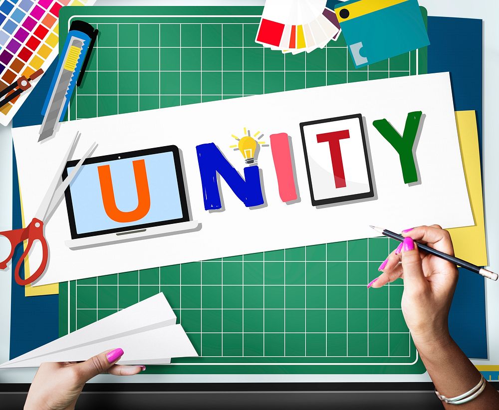 Unity Togetherness Team Union Support Concept