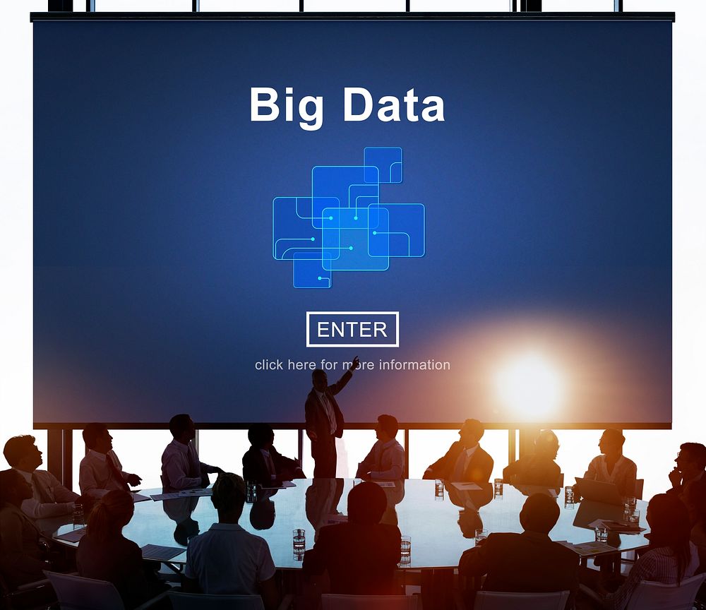Big Data Storage Online Internet Memory Data Concept