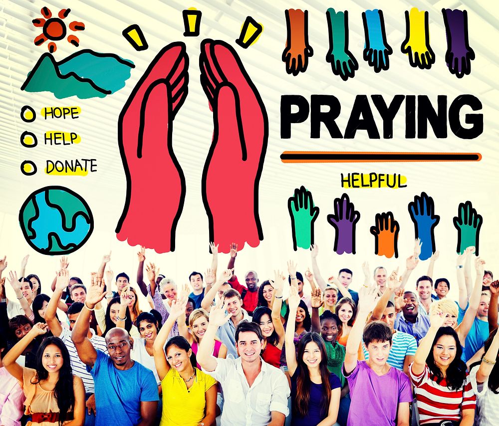 Pray Praying Hope Help Spirituality Religion Concept