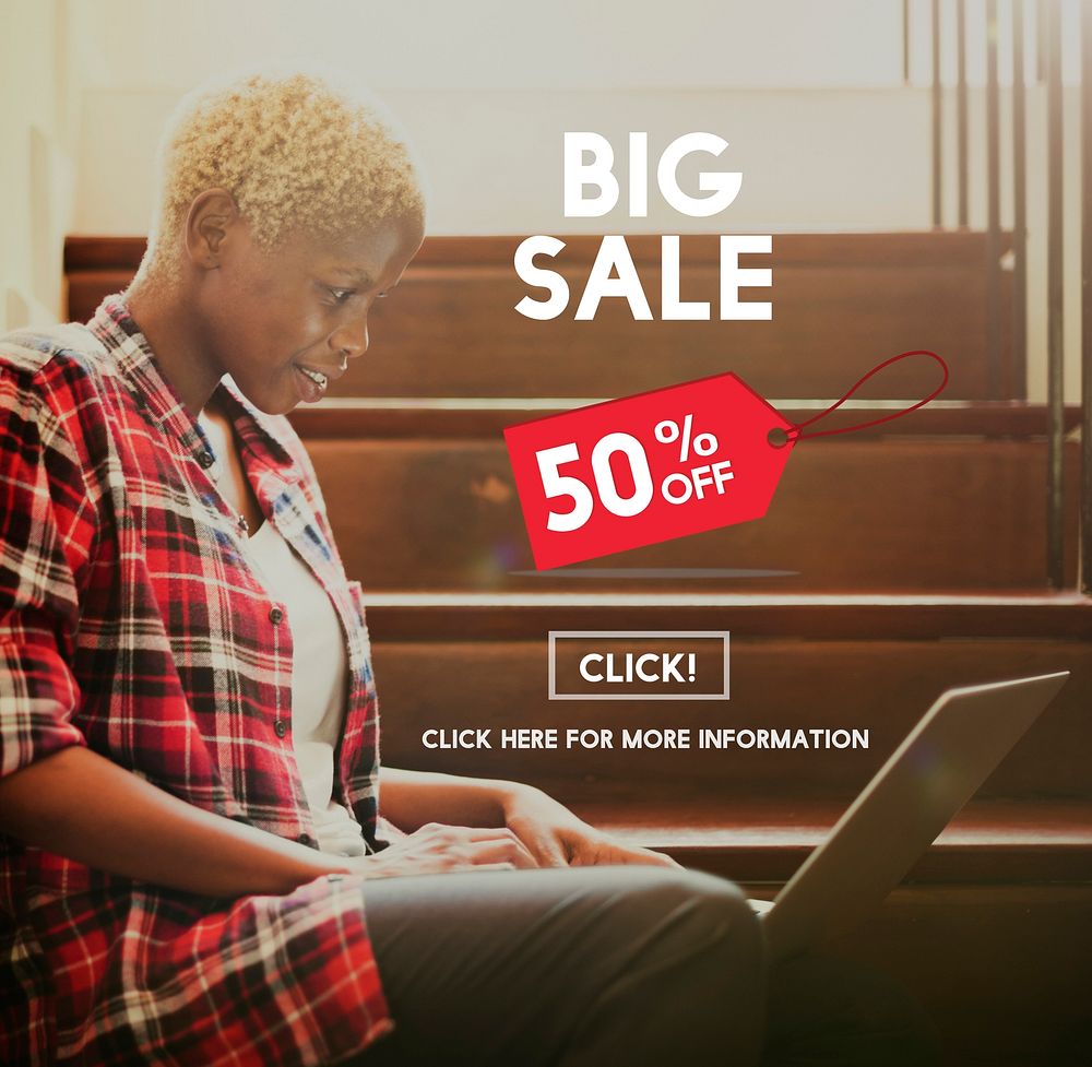 Big Sale Promotion Discount Consumer Shopping Concept