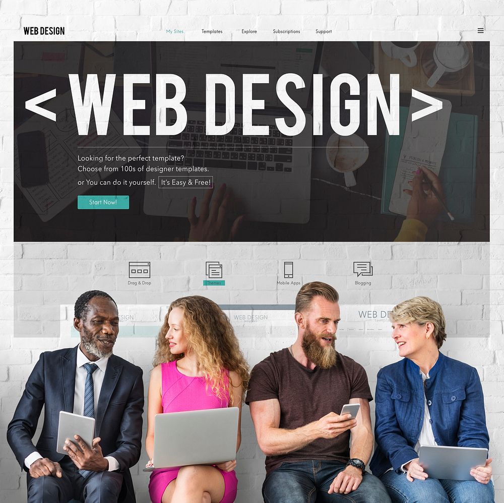 Web Design Creativity Ideas Programming Software Template Interface Concept