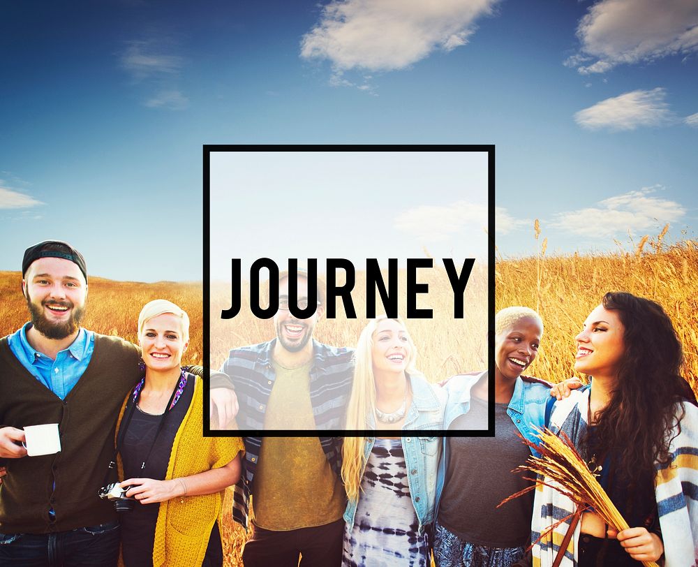Journey Travel Destination Exploration Goals Concept