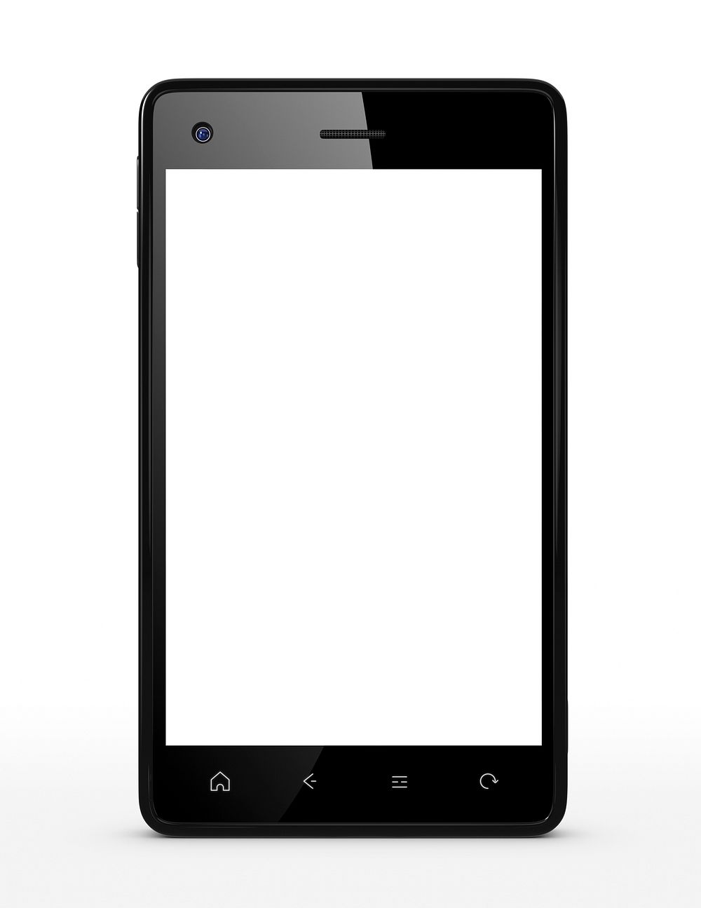 Black Mobile Phone.
