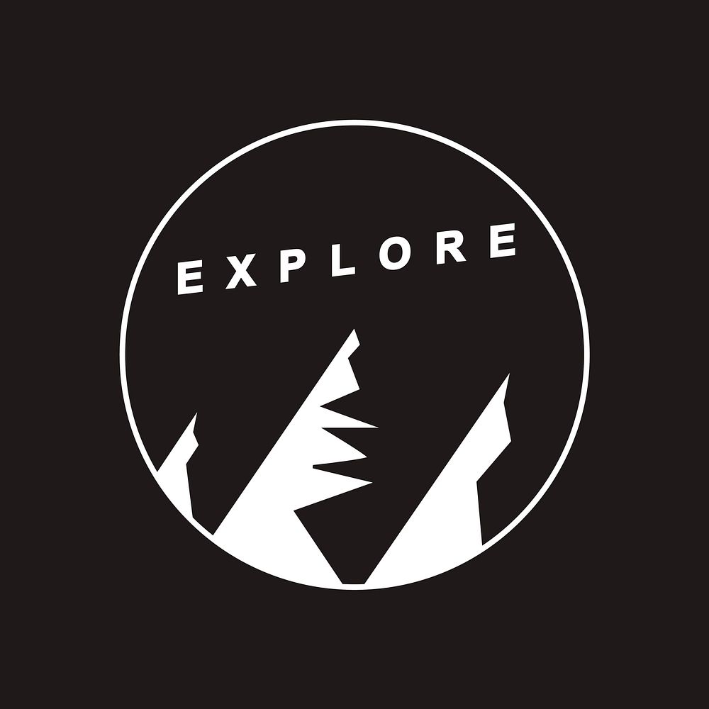 Explore logo vector