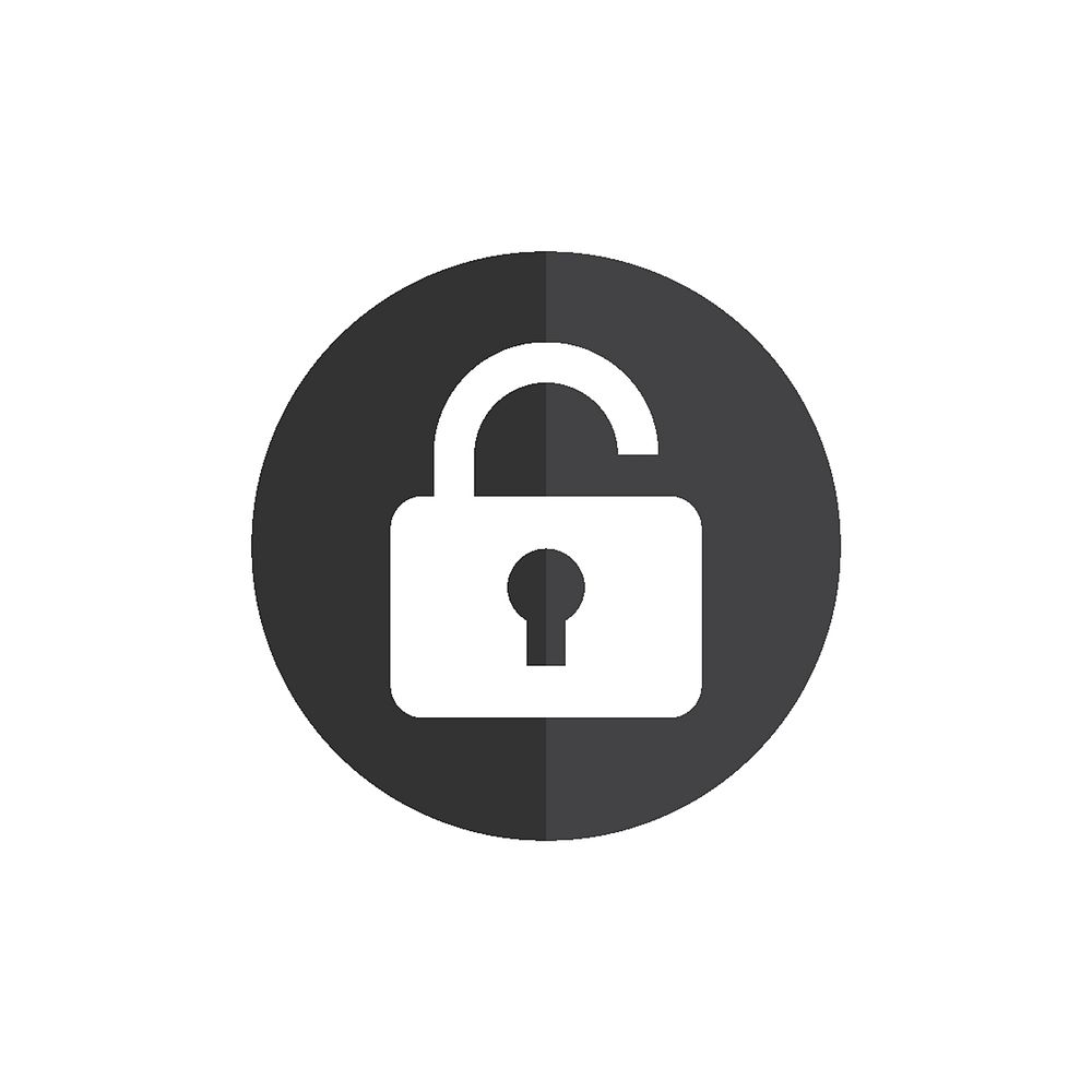 Illustration of lock icon
