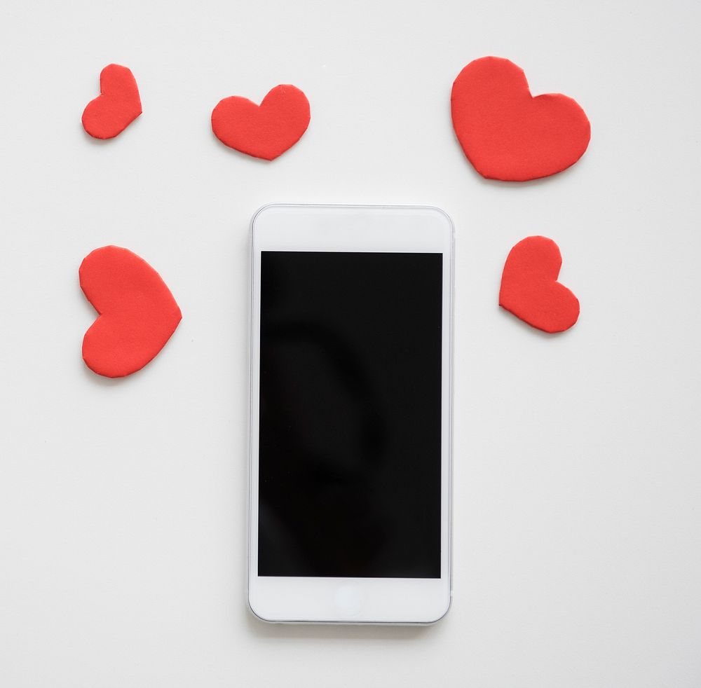 Love Heart Shape Romance Phone