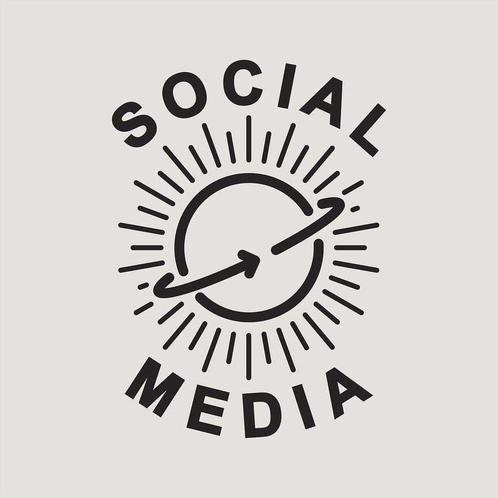 Illustration of social media concept