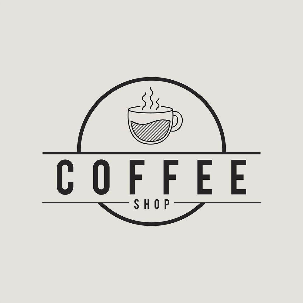 Illustration of coffee concept icon