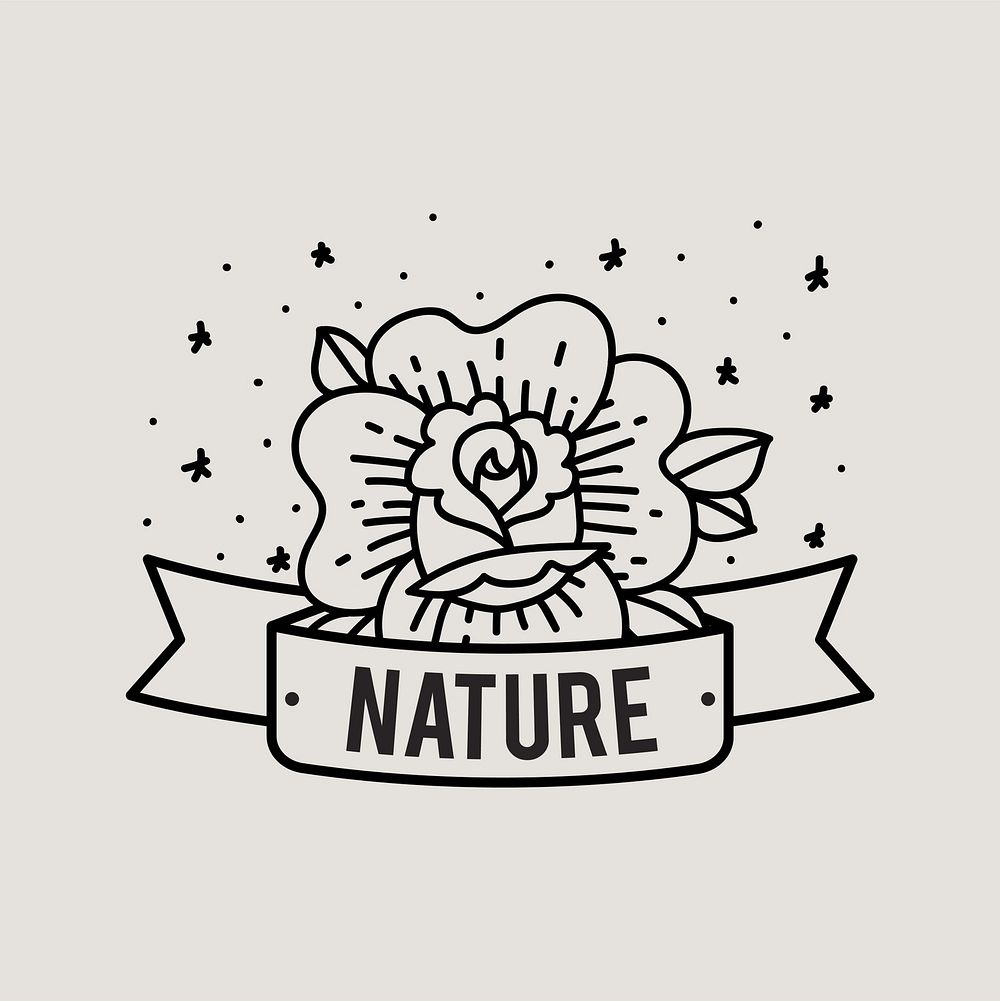 Illustration of nature concept