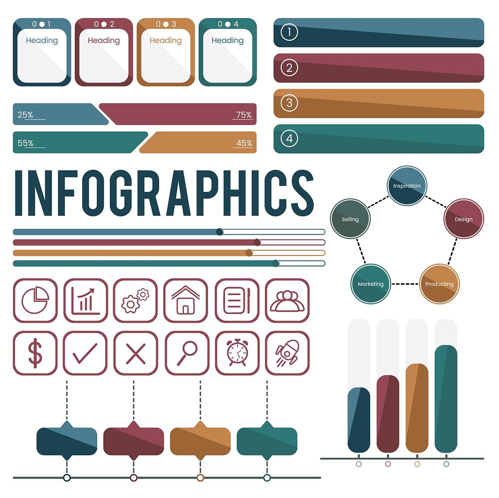 Infographics vector