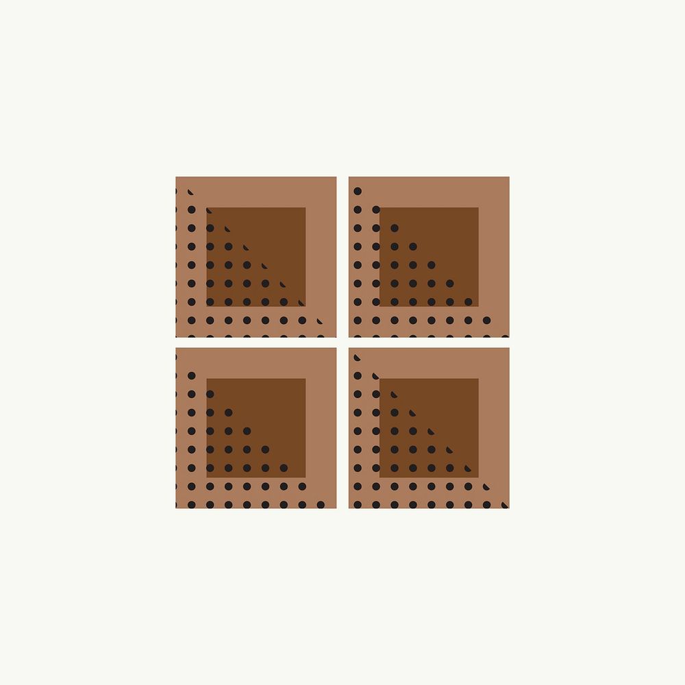 Chocolate Bar Icon Concept