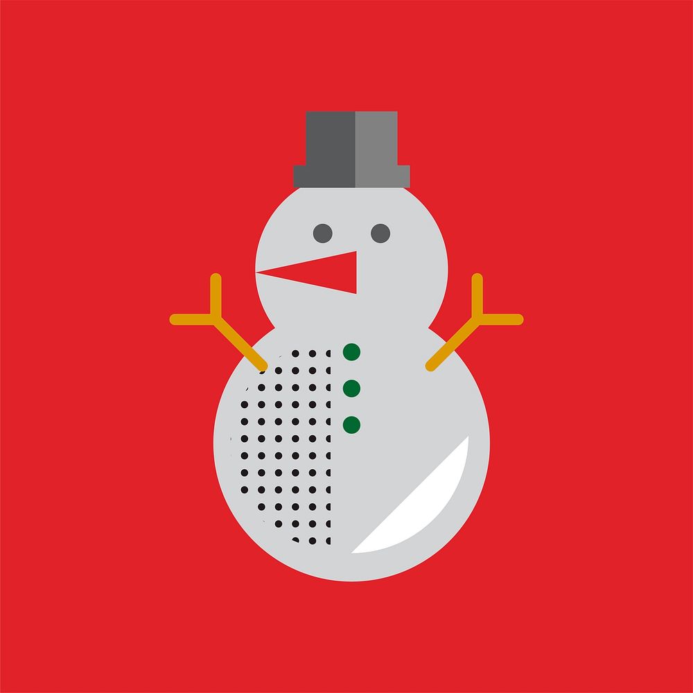 Merry Christmas Icon Concept