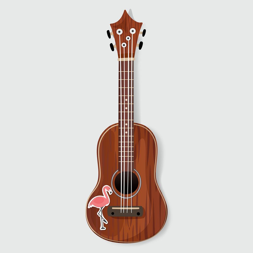 Wooden Guitar Music Instrument | Premium Vector - rawpixel